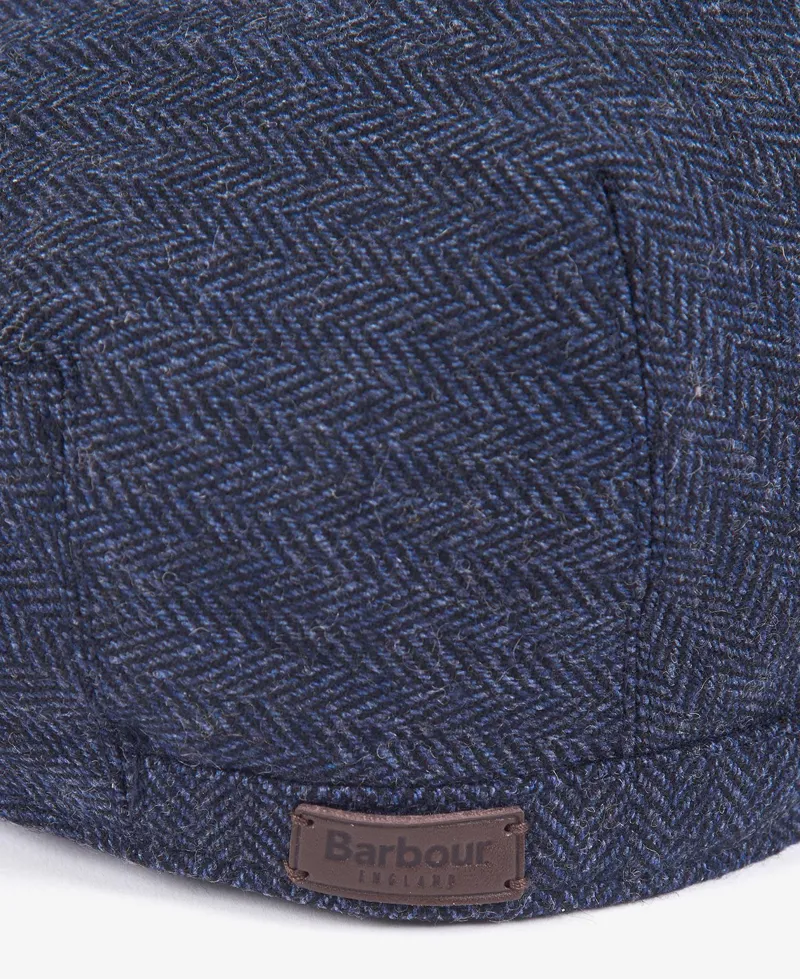 Barbour Barlow Flat Cap in Navy-3